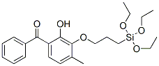 METHANONE, 2-HYDROXY-4-(2-PROPENYLOXY)PHENYL)PHENYL-, REACTION PRODUCTS WITH TRIETHOXYSILANE 结构式