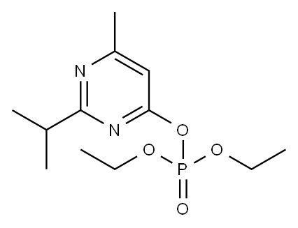 二嗪磷氧同系物 结构式