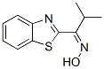 1-Propanone,1-(2-benzothiazolyl)-2-methyl-,oxime(9CI) Struktur