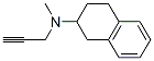 N-methyl-N-propargyl-2-aminotetralin Struktur