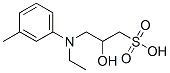 N-ethyl-N-(2-hydroxy-3-sulfopropyl)-3-toluidine 结构式