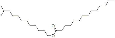 异十三醇肉豆蔻酸酯, 96518-24-0, 结构式