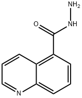 5-喹啉甲酰肼 结构式