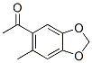 1-(6-METHYL-BENZO(1,3)DIOXOL-5-YL)-ETHANONE 结构式