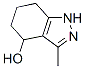 1H-Indazol-4-ol,  4,5,6,7-tetrahydro-3-methyl- 结构式