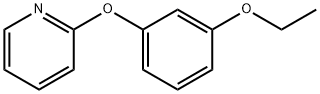 Pyridine, 2-(m-ethoxyphenoxy)- (7CI) 结构式