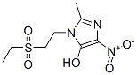 ethyl 2-(5-hydroxy-2-methyl-4-nitro-1-imidazolyl)ethylsulfone 结构式