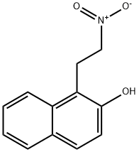 1-(2-Nitroethyl)-2-naphthol Struktur