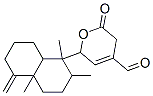 6-(Decahydro-1,2,4a-trimethyl-5-methylenenaphthalen-1-yl)-3,6-dihydro-2-oxo-2H-pyran-4-carbaldehyde Structure