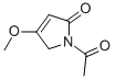 2H-Pyrrol-2-one, 1-acetyl-1,5-dihydro-4-methoxy- (9CI) 结构式