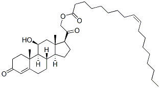 corticosterone 21-oleate Structure