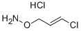 (E)-O-(3-CHLORO-2-PROPENYL)HYDROXYLAMINE HYDROCHLORIDE Structure
