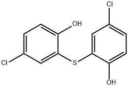 2,2’-二羟基-5,5’-二氯-二苯基硫醚, 97-24-5, 结构式