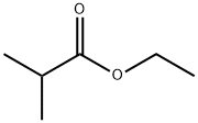 イソ酪酸エチル 化学構造式