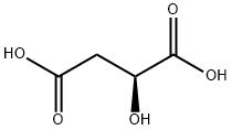 L-苹果酸 结构式