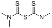 一硫化四甲基秋兰姆, 97-74-5, 结构式