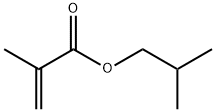 メタクリル酸イソブチル 化学構造式