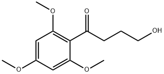 1-BUTANONE,4-HYDROXY-1-(2,4,6-TRIMETHOXYPHENYL) Structure