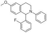 1,2,3,4-Tetrahydro-1-(2-fluorophenyl)-6-methoxy-2-phenylisoquinoline|