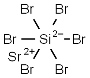 strontium hexabromosilicate(2-) Structure