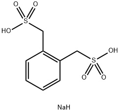 1,2-苯二甲磺酸二钠盐 结构式