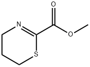 4H-1,3-Thiazine-2-carboxylicacid,5,6-dihydro-,methylester(9CI) 结构式