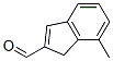 1H-Indene-2-carboxaldehyde, 7-methyl- (9CI) Structure