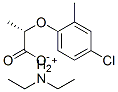 diethylammonium (S)-2-(4-chloro-2-methylphenoxy)propionate Structure