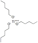 titanium(3+) pentan-1-olate 结构式