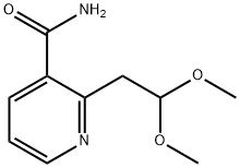 2-(2,2-diMethoxyethyl)nicotinaMide Structure