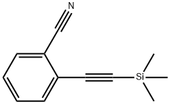 2-(2-三甲基硅基乙炔基)苯甲醛 结构式