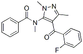 N-[4-(2-fluorobenzoyl)-1,3-dimethyl-1H-pyrazol-5-yl]-N-methylbenzamide Structure