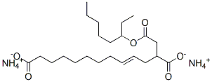 diammonium 3-octyl dodec-4-ene-1,2,12-tricarboxylate Structure