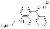 1-[(2-aminoethyl)amino]anthraquinone, monohydrochloride Structure