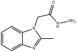 2-(2-methyl-1H-benzimidazol-1-yl)acetohydrazide Structure