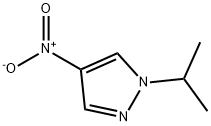 4-硝基-1-(丙-2-基)-1H-吡唑 结构式