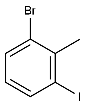 2-溴-6-碘甲苯, 97456-81-0, 结构式