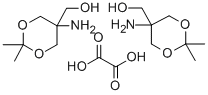 5-AMINO-2,2-DIMETHYL-1,3-DIOXANE-5-METHANOL OXALATE (2:1) Structure