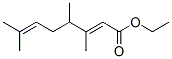 ethyl 3,4,7-trimethyl-2,6-octadienoate Structure