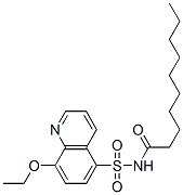 N-[(8-Ethoxyquinolin-5-yl)sulfonyl]decanamide Structure