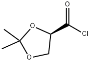 1,3-Dioxolane-4-carbonyl chloride, 2,2-dimethyl-, (4R)- (9CI) Structure