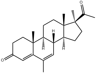 美屈孕酮, 977-79-7, 结构式