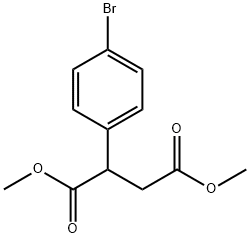 Butanedioic acid, (4-broMophenyl)-, diMethyl ester Structure