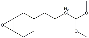 3-[2-(二甲氧基甲基硅烷基)乙基]-7-氧杂双环[4.1.0]庚烷 结构式