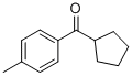 环戊基(4-甲基苯基)甲酮 结构式