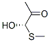 2-Propanone, 1-hydroxy-1-(methylthio)-, (S)- (9CI) 结构式