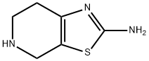 4,5,6,7-四氢噻唑[5,4-C]吡啶-2-胺 结构式
