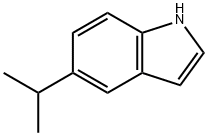 1H-Indole,5-(1-methylethyl)-(9CI) Structure