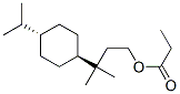 trans-4-(isopropyl)-alpha,gamma,gamma-trimethylcyclohexylpropyl acetate 结构式