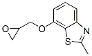 Benzothiazole, 2-methyl-7-(oxiranylmethoxy)- (9CI) 结构式